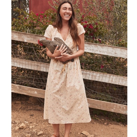 ♥️ Christy Dawn Dress Cream Rose - Picture 3 of 8